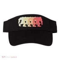 Bigfoot Silhouette Retro Sasquatch Visor thumb 0