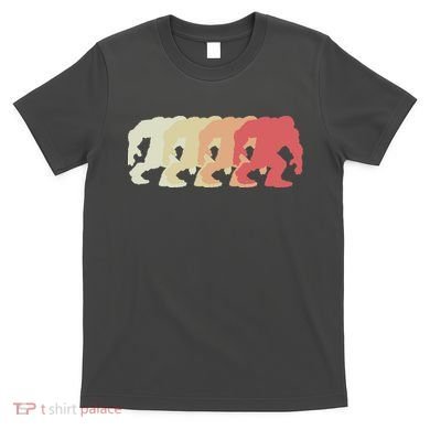 Bigfoot Silhouette Retro Sasquatch T-Shirt