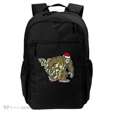 Bigfoot Stole Christmas Backpack