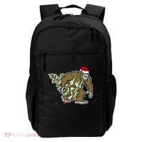 Bigfoot Stole Christmas Backpack thumb 0
