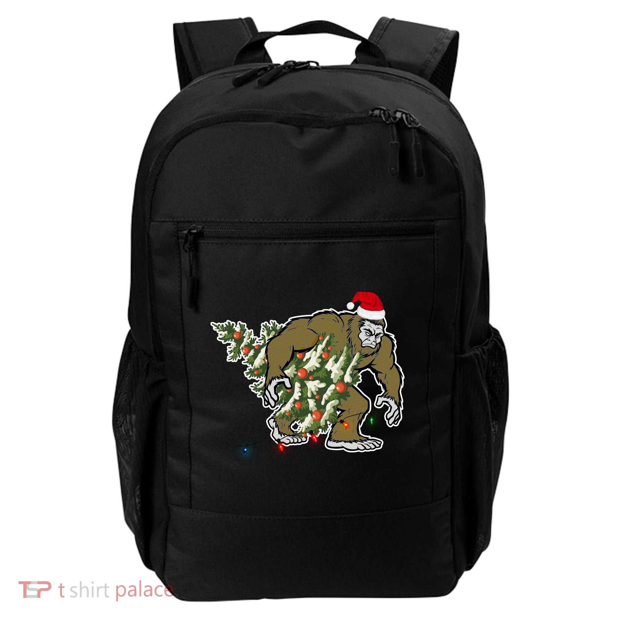 Bigfoot Stole Christmas Backpack