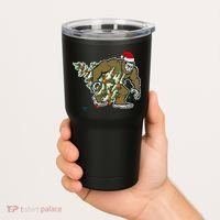 Bigfoot Stole Christmas Tumbler thumb 2