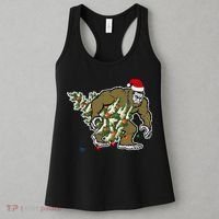 Bigfoot Stole Christmas Women's Tank Top thumb 3