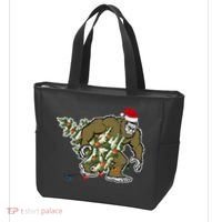 Bigfoot Stole Christmas Tote Bag thumb 3