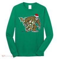 Bigfoot Stole Christmas Long Sleeve Shirt thumb 0