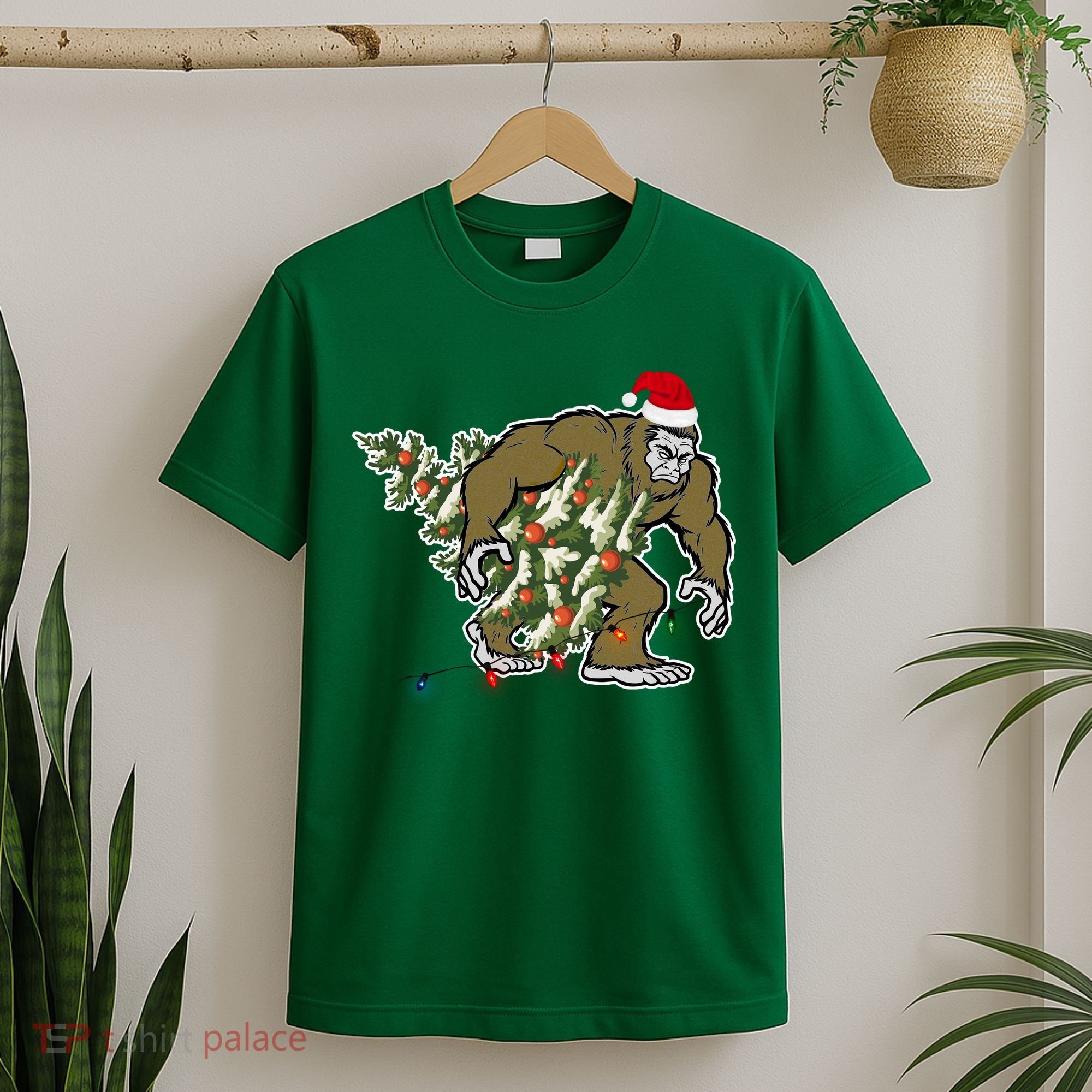 Bigfoot Stole Christmas T-Shirt