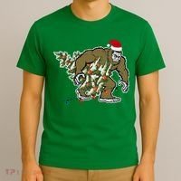 Bigfoot Stole Christmas T-Shirt thumb 3