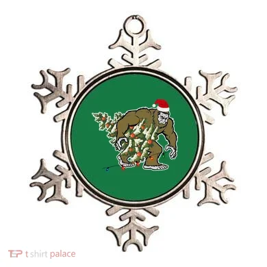 Bigfoot Stole Christmas Ornament