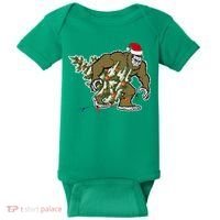 Bigfoot Stole Christmas Baby Bodysuit thumb 0