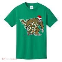 Bigfoot Stole Christmas Kids T-Shirt thumb 0