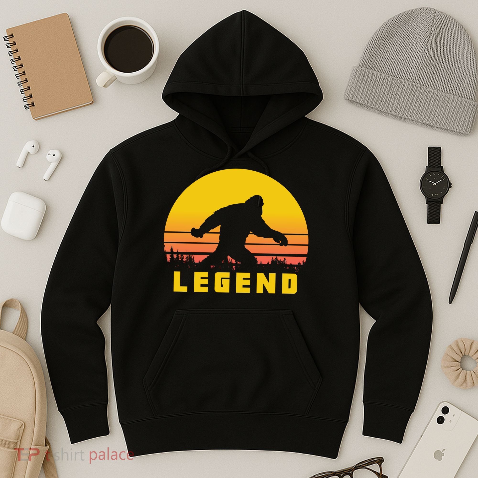 Bigfoot The Legend Hoodie