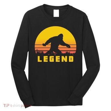 Bigfoot The Legend Long Sleeve Shirt