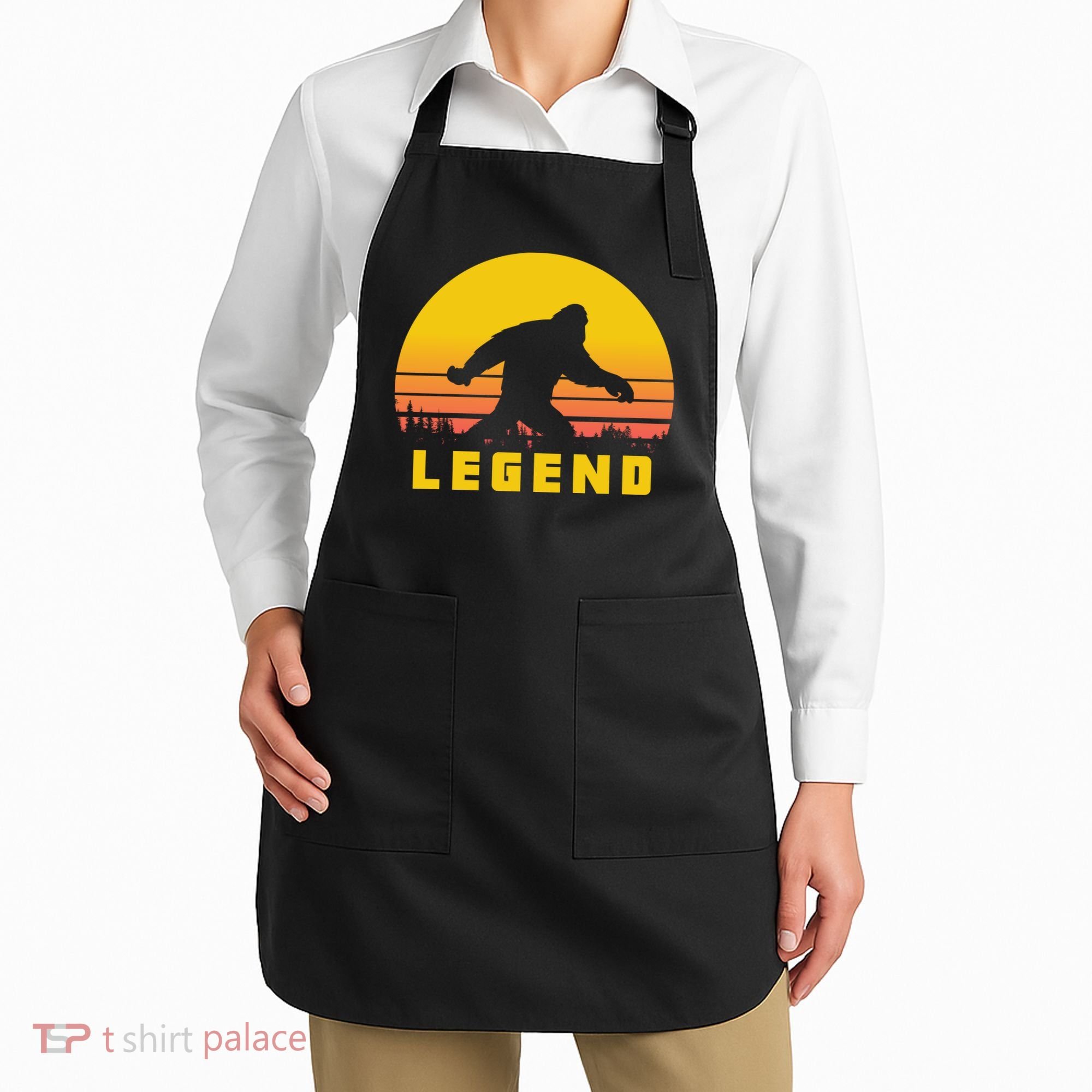 Bigfoot The Legend Apron