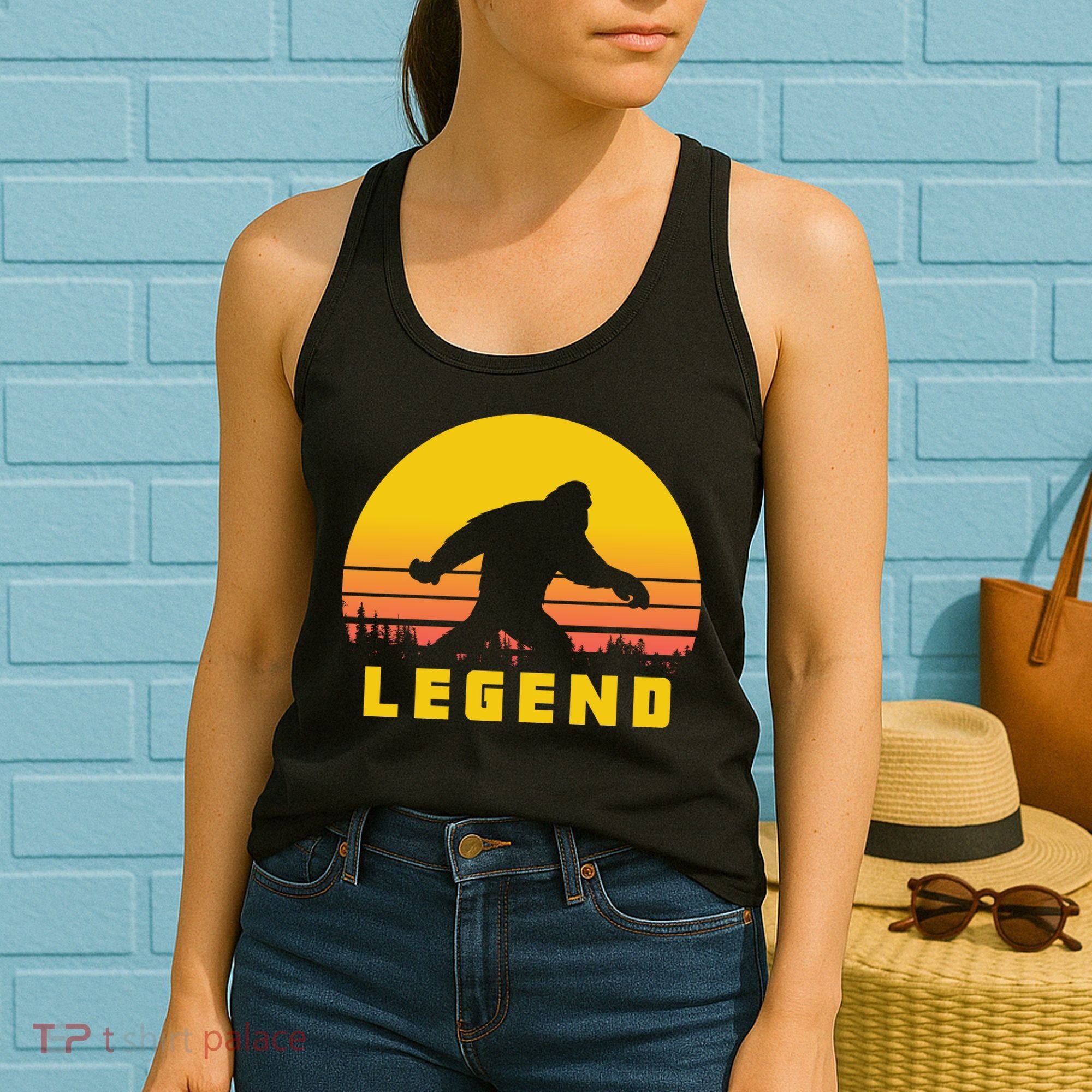 Bigfoot The Legend Women's Tank Top