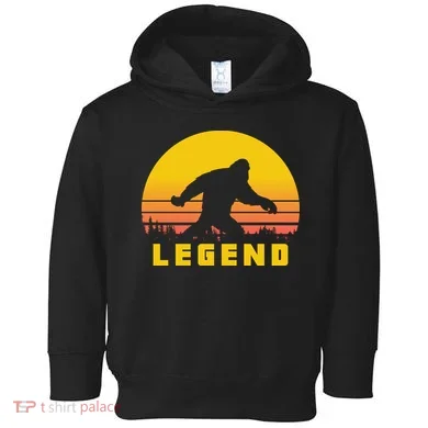 Bigfoot The Legend Toddler Hoodie