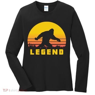 Bigfoot The Legend Women's Long Sleeve Shirt