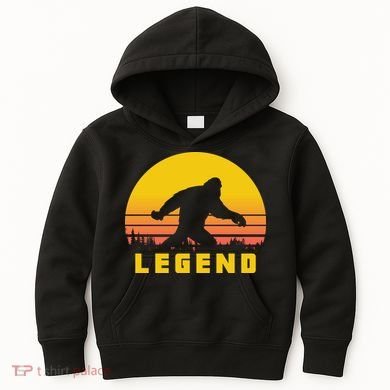 Bigfoot The Legend Kids Hoodie