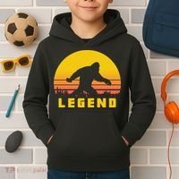 Bigfoot The Legend Kids Hoodie thumb 2