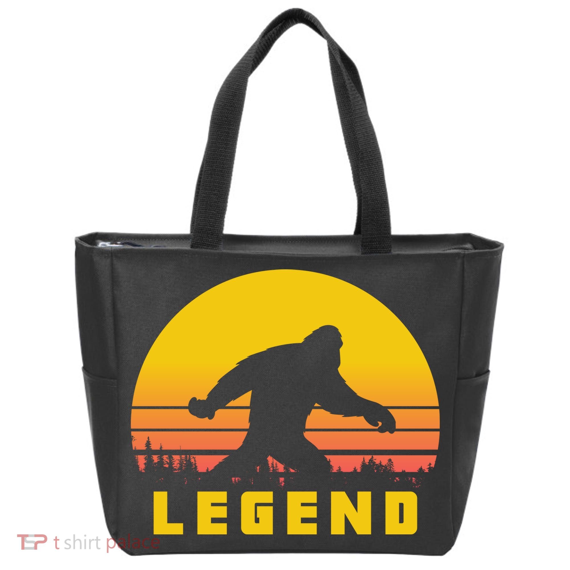 Bigfoot The Legend Tote Bag