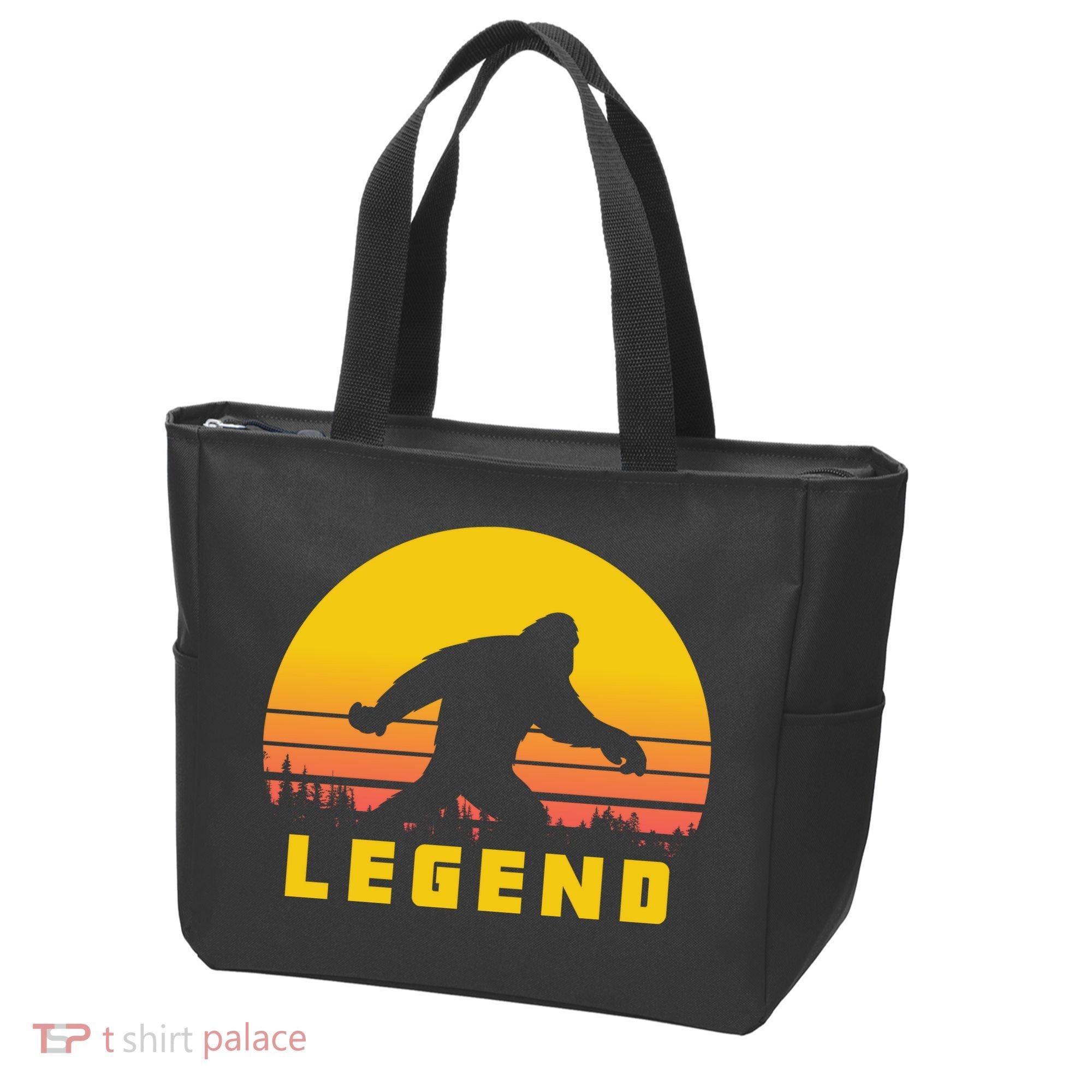 Bigfoot The Legend Tote Bag