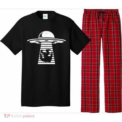 Bigfoot UFO Abduction Believe Pajama Set