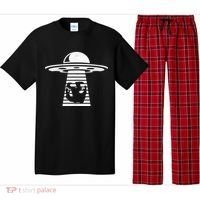 Bigfoot UFO Abduction Believe Pajama Set thumb 0