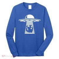 Bigfoot UFO Abduction Believe Long Sleeve Shirt thumb 0