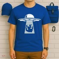 Bigfoot UFO Abduction Believe T-Shirt thumb 6
