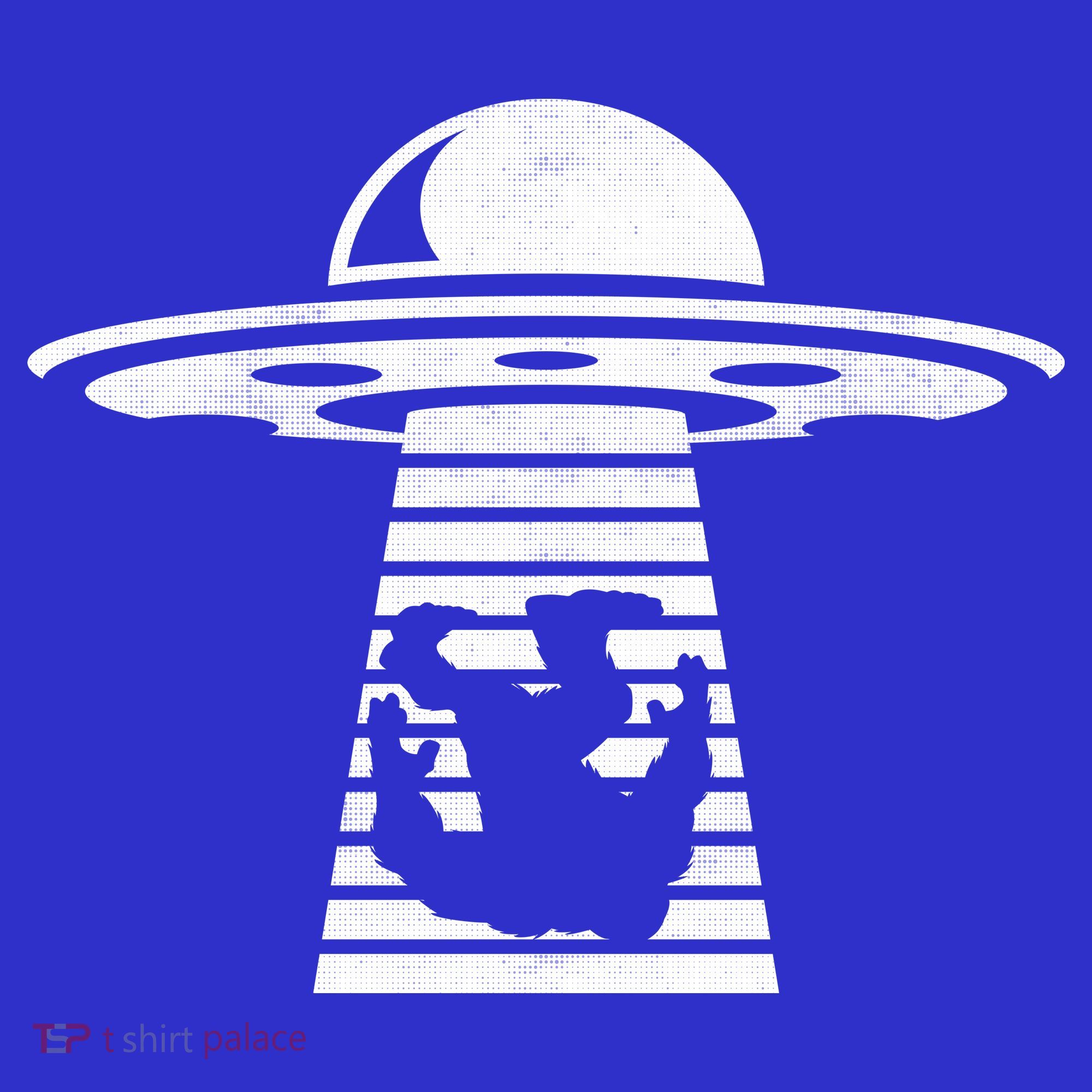 Bigfoot UFO Abduction Believe Coaster