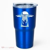Bigfoot UFO Abduction Believe Tumbler thumb 0