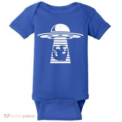 Bigfoot UFO Abduction Believe Baby Bodysuit