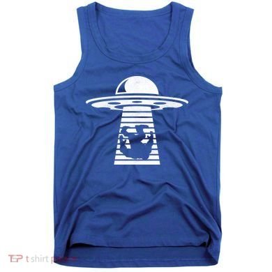 Bigfoot UFO Abduction Believe Tank Top