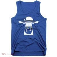 Bigfoot UFO Abduction Believe Tank Top thumb 0