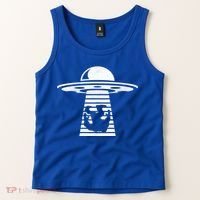 Bigfoot UFO Abduction Believe Tank Top thumb 2