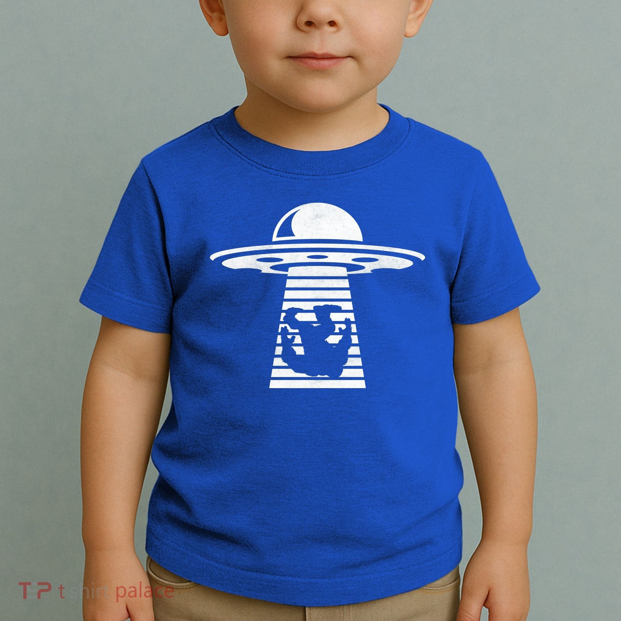 Bigfoot UFO Abduction Believe Toddler T-Shirt
