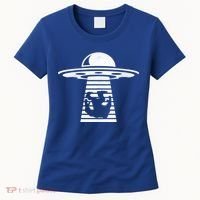 Bigfoot UFO Abduction Believe Women's T-Shirt thumb 0
