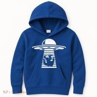Bigfoot UFO Abduction Believe Kids Hoodie thumb 0