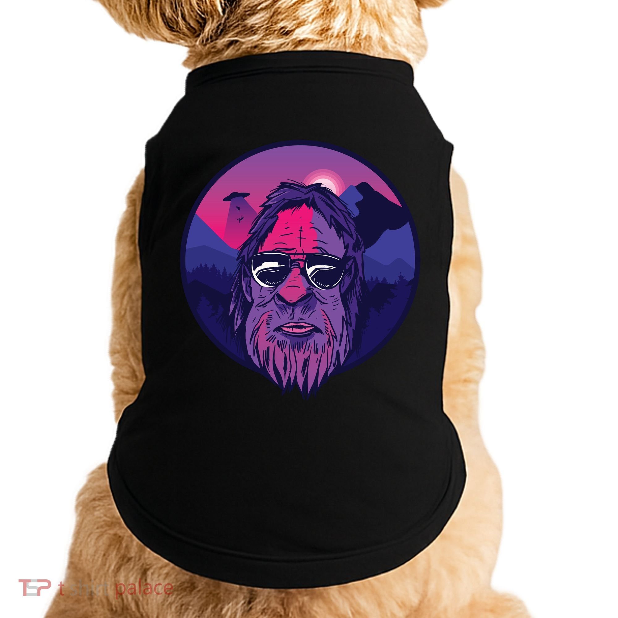 Bigfoot UFO Mountain Doggie Tank