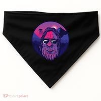 Bigfoot UFO Mountain USA-Made Doggie Bandana thumb 0