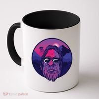 Bigfoot UFO Mountain Coffee Mug thumb 0