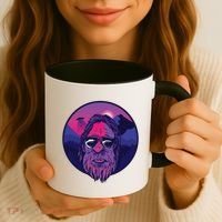 Bigfoot UFO Mountain Coffee Mug thumb 3
