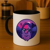 Bigfoot UFO Mountain Coffee Mug thumb 4