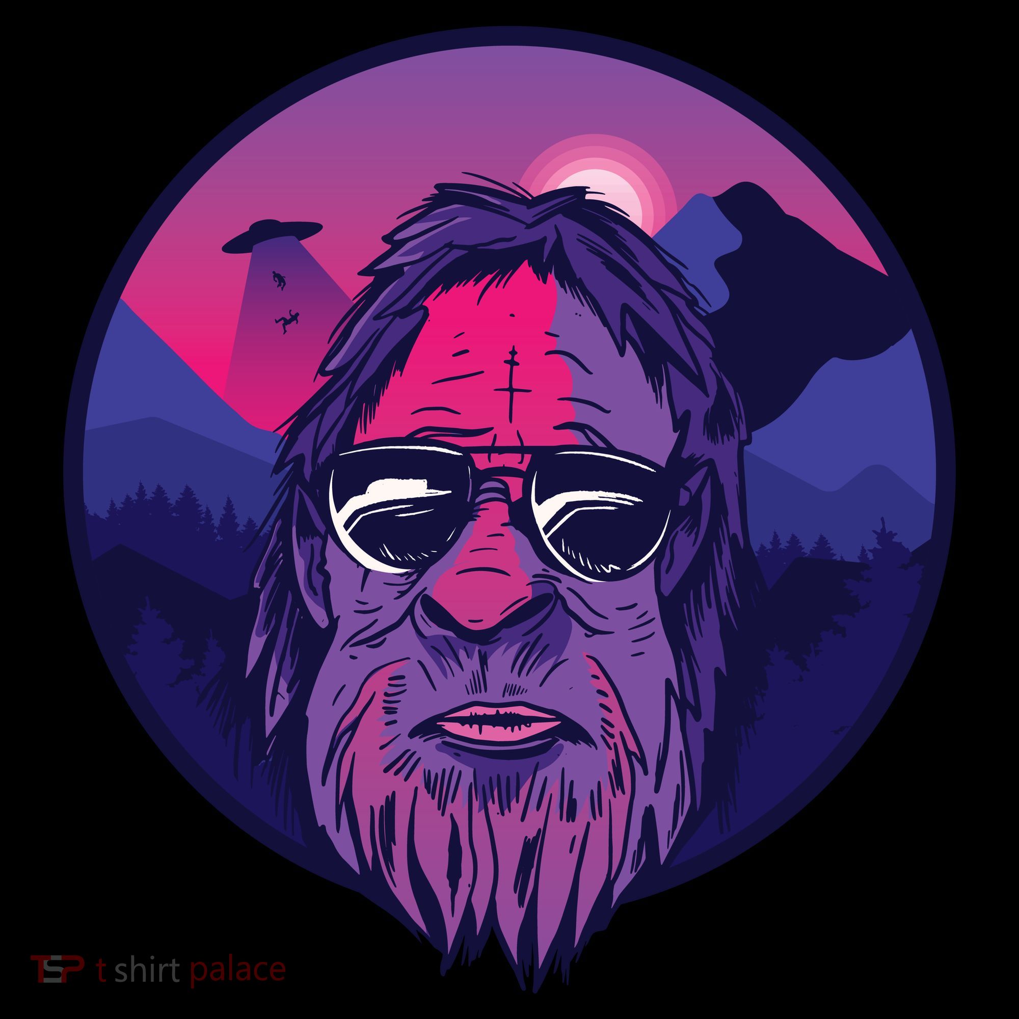 Bigfoot UFO Mountain Polo