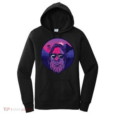 Bigfoot UFO Mountain Women's Hoodie