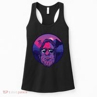 Bigfoot UFO Mountain Women's Tank Top thumb 0