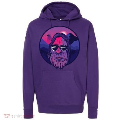 Bigfoot UFO Mountain Hoodie