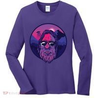 Bigfoot UFO Mountain Women's Long Sleeve Shirt thumb 0