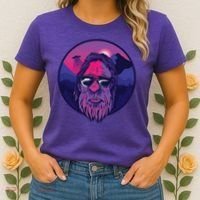 Bigfoot UFO Mountain Women's T-Shirt thumb 2