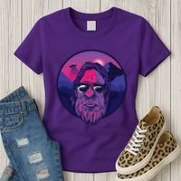 Bigfoot UFO Mountain Women's T-Shirt thumb 3