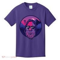 Bigfoot UFO Mountain Kids T-Shirt thumb 0